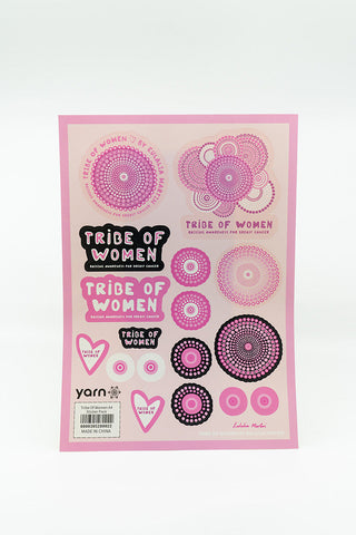 Tribe Of Women A4 Sticker Pack (3 Pack) - Ready Stock