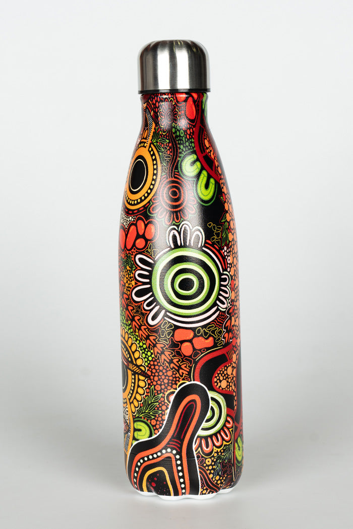 (Bulk Order) Proud & Deadly NAIDOC 2024 Vacuum Insulated Double Walled Stainless Steel Water Bottle