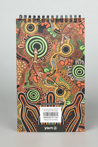 (Bulk Order) Proud & Deadly NAIDOC 2024 Spiral Notepad