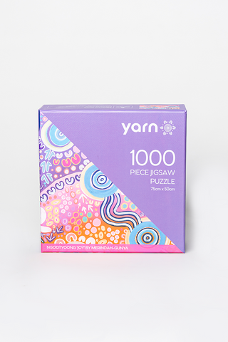 Ngootyoong (Joy) 1000 Piece Indigenous Artwork Puzzle - Ready Stock