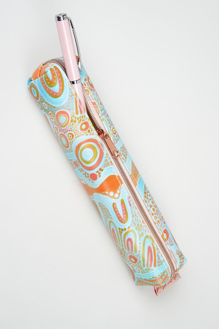 (Bulk Order) Fresh Water Small Rectangular Pencil Case with Pen