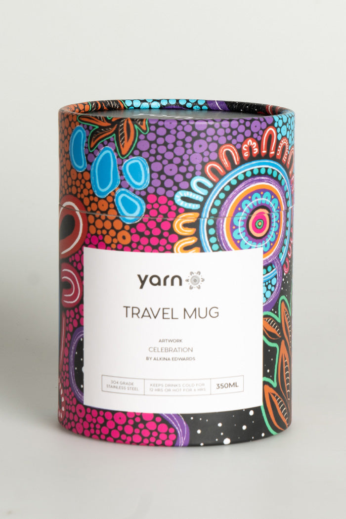 (Bulk Order) Celebration Vacuum Insulated Double Walled Stainless Steel Travel Mug