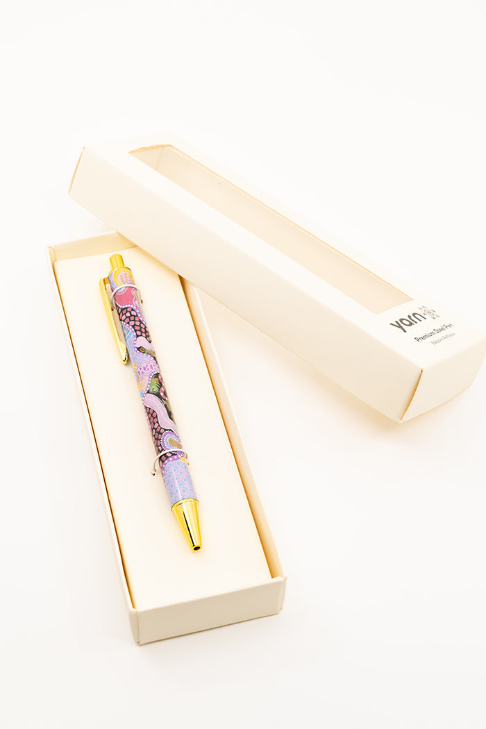 (Bulk Order) Guiding Light NAIDOC 2024 Metal Refillable Premium Pen