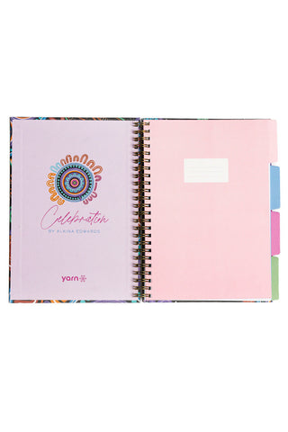 (Bulk Order) Celebration A5 Spiral Tab Notebook