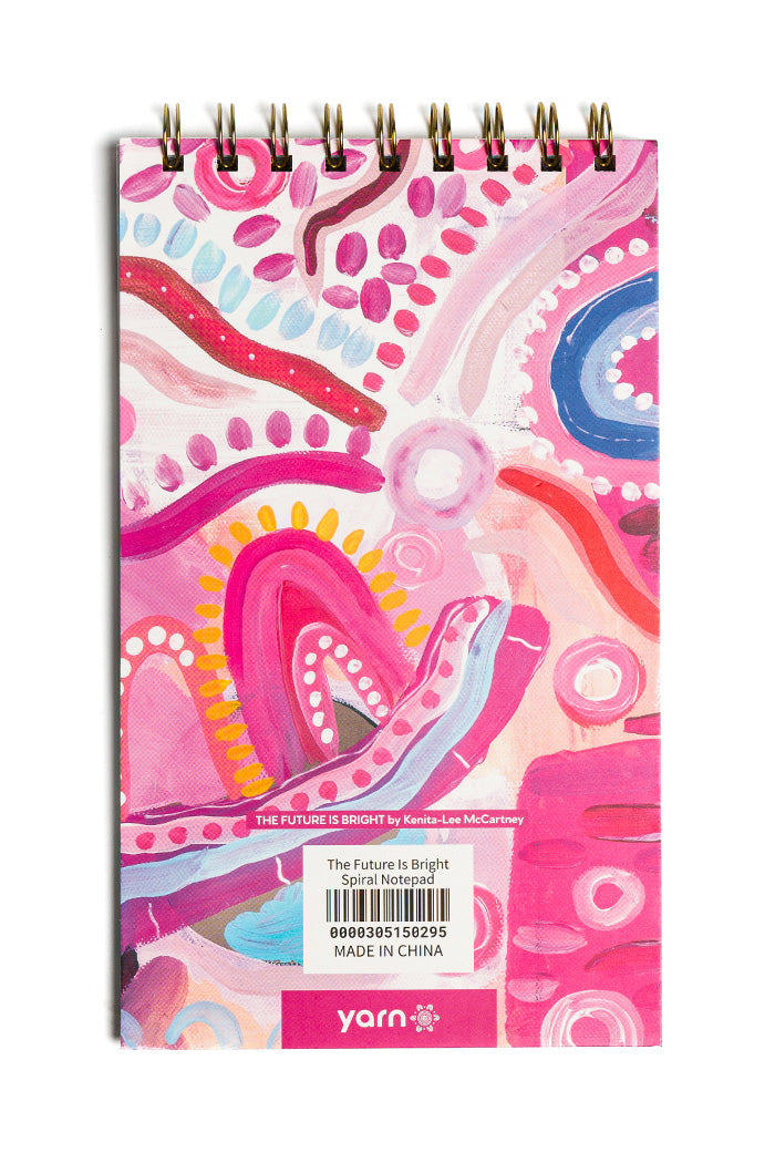 (Bulk Order) The Future Is Bright Spiral Notepad