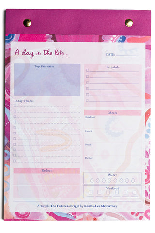 (Bulk Order) The Future Is Bright A5 Daily Planner Notepad