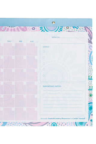 (Bulk Order) Coastal Country A3 Large Desk Planner