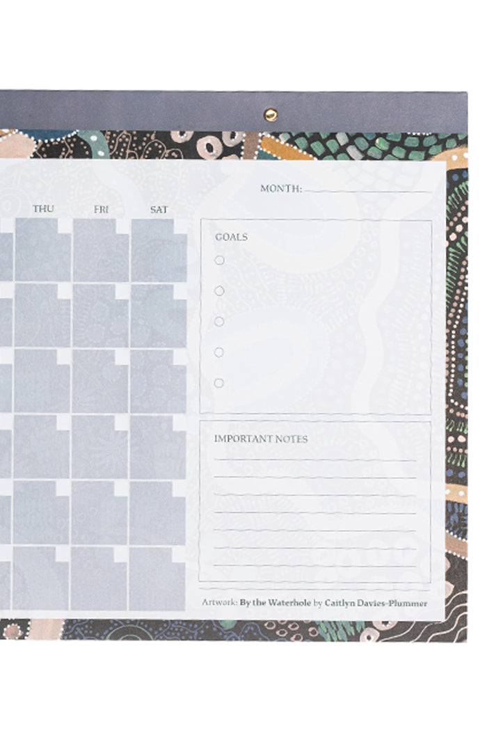 (Bulk Order) By The Waterhole A3 Large Desk Planner