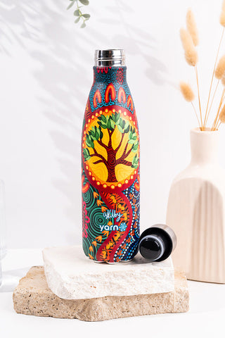 Wurung (Branches) Vacuum Insulated Double Walled Stainless Steel Water Bottle - Ready Stock
