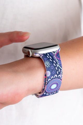 Muru To Our Biriwal (Pathway To Our Future) Silicon Apple Watch Strap - Ready Stock