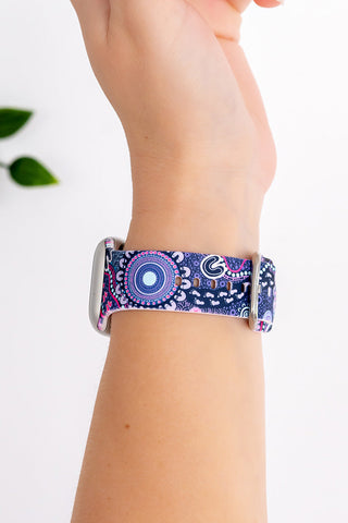 Muru To Our Biriwal (Pathway To Our Future) Silicon Apple Watch Strap - Ready Stock