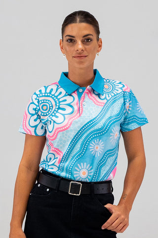 To The Skies UPF 50+ Unisex Polo Shirt