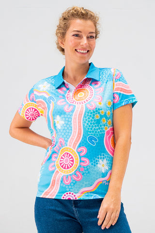 Endless Summer UPF 50+ Unisex Polo Shirt
