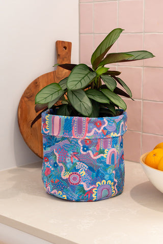 A Chapter Closing Canvas Plant Pot - Ready Stock