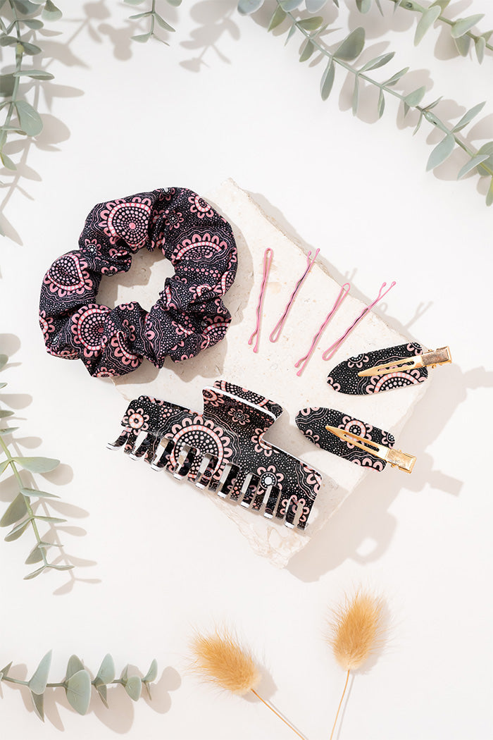 Boobie Sista (No. 2) Scrunchie & Hair Accessories - Ready StockSet