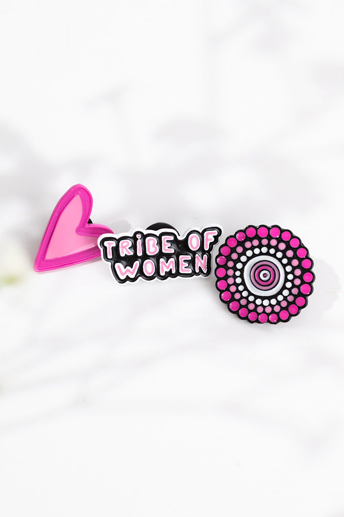 Tribe Of Women Lapel Pin (3 Pack) - Ready Stock