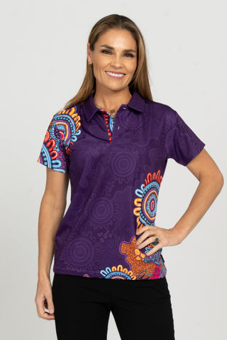 Celebration UPF50+ Purple Bamboo Essence Women