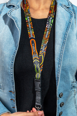 Proud & Deadly NAIDOC 2024 Premium Lanyard