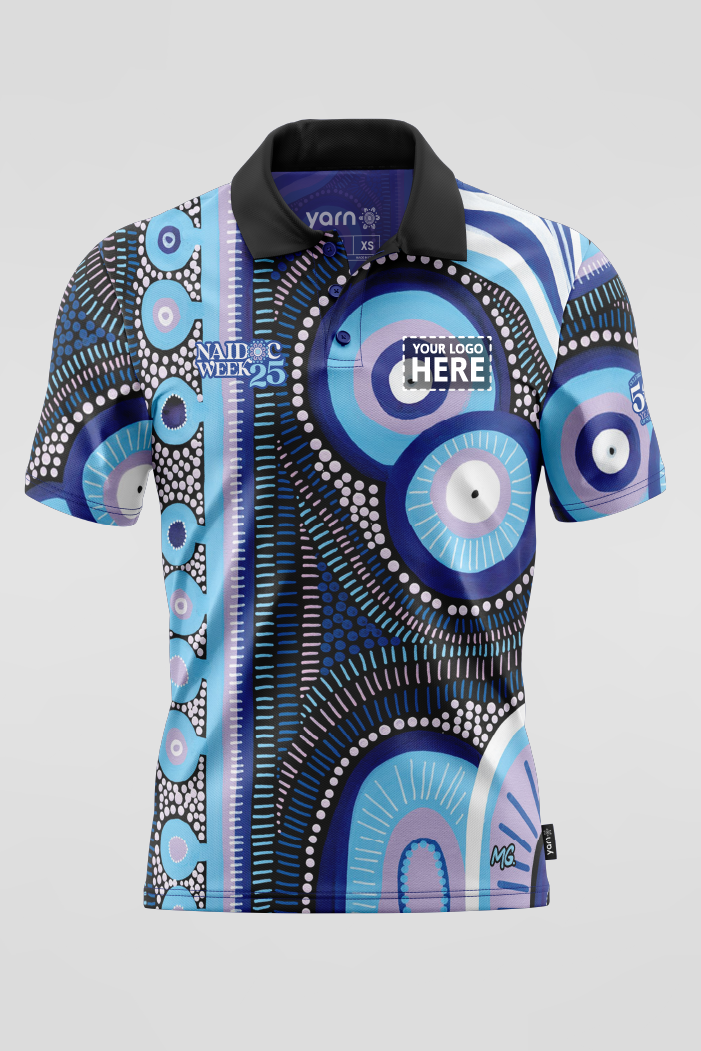 Future Dreaming NAIDOC 2025 Unisex Polo Shirt