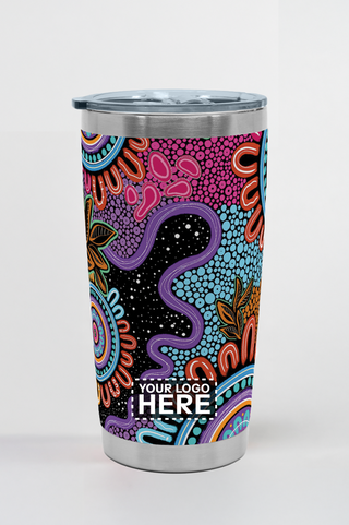 Celebration 590ml Vacuum Insulated Double Walled Stainless Steel Tumbler