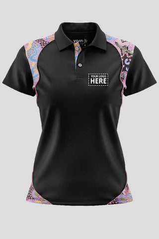 Guiding Light NAIDOC 2024 Black Bamboo (Classic) Polo Shirt