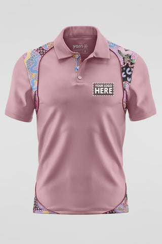 Guiding Light NAIDOC 2024 Rose Bamboo (Classic) Polo Shirt