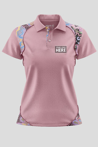 Guiding Light NAIDOC 2024 Rose Bamboo (Classic) Polo Shirt