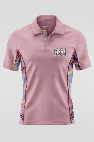 Guiding Light NAIDOC 2024 Rose Bamboo (Simpson) Polo Shirt