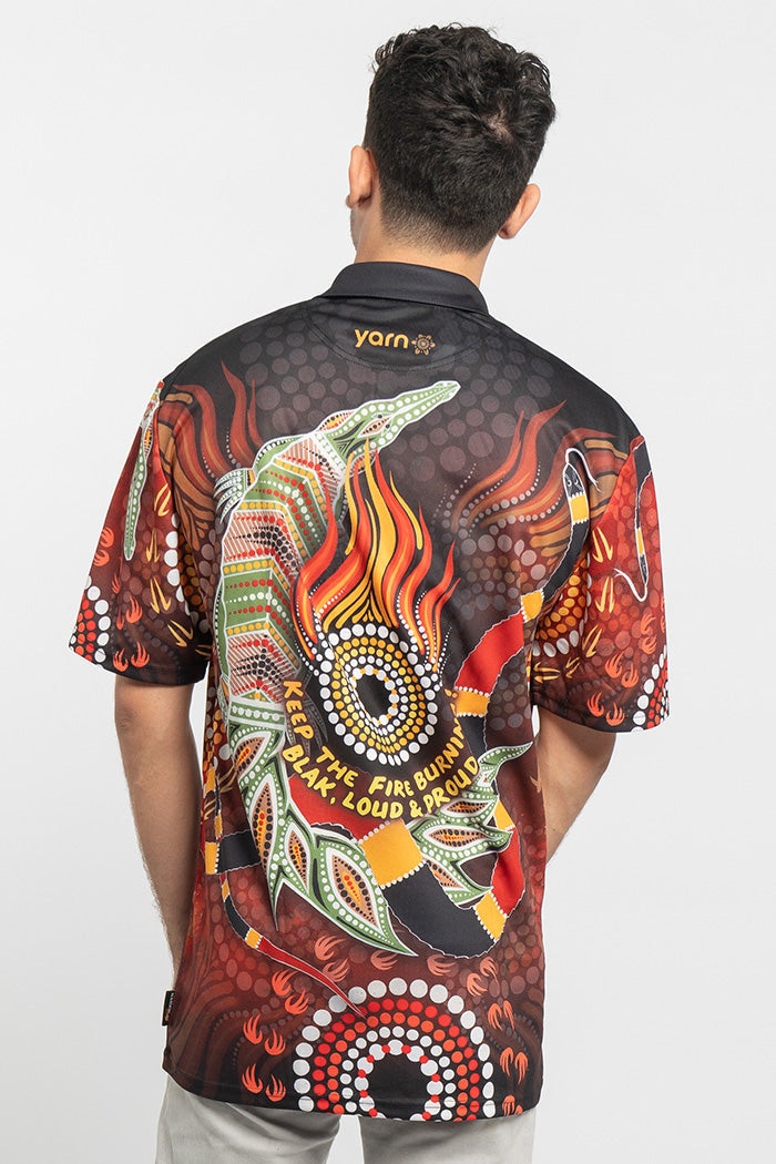 (Bulk Order) Generational Flames NAIDOC 2024 Unisex Polo Shirt