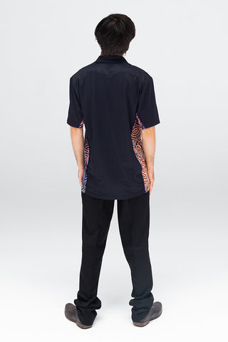 Our Many Tribes UPF50+ Bamboo (Simpson) Polo Shirt