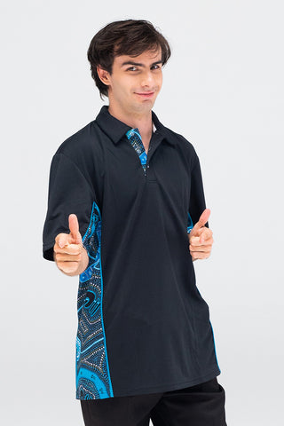 Deadly Dads UPF50+ Bamboo (Simpson) Polo Shirt
