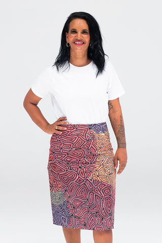 Our Many Tribes Pencil Skirt