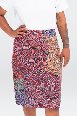 Our Many Tribes Pencil Skirt