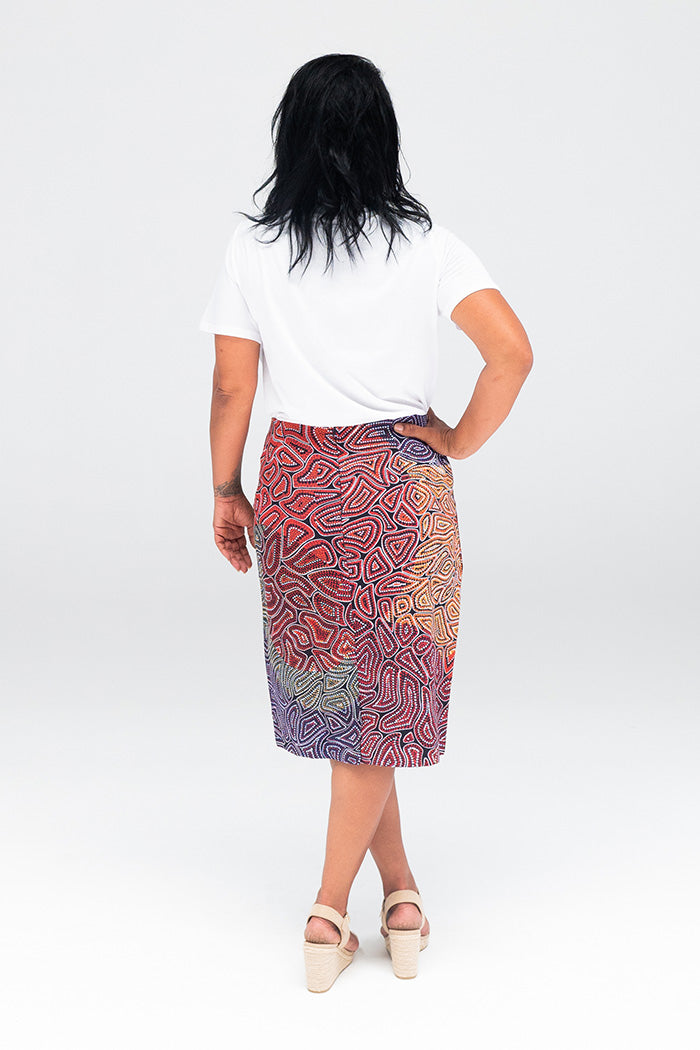 Our Many Tribes Pencil Skirt