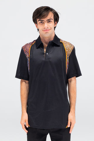 Our Many Tribes UPF50+ Bamboo (Classic) Polo Shirt