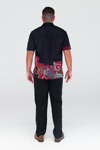 Knowledge Holders UPF50+ Black Bamboo Essence Polo Shirt