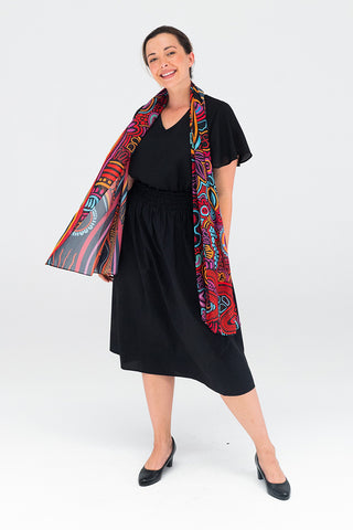 Knowledge Holders Rectangle Chiffon Scarf