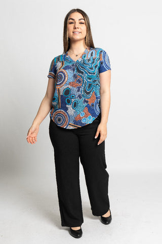 (Bulk Order) Calm Place V Neck Women