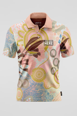 Kindling Unisex Polo Shirt