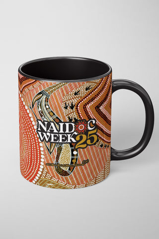 Leaving Footprints NAIDOC 2025 Ceramic Coffee Mug