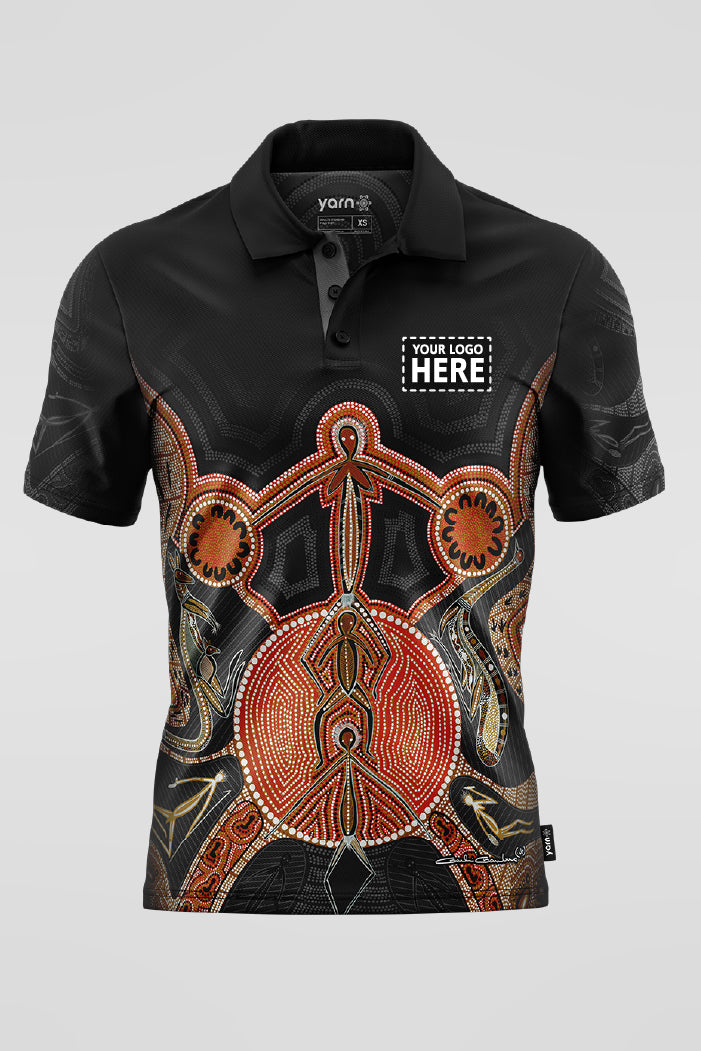 Leaving Footprints NAIDOC 2025 Bamboo Essence Unisex Polo Shirt