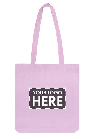 Together Always Lilac Long Handle Cotton Tote Bag