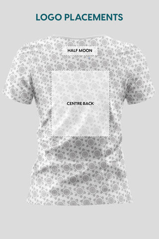 Paths That Brought Us Here NAIDOC 2026 Womens Three Pocket Scrub Top