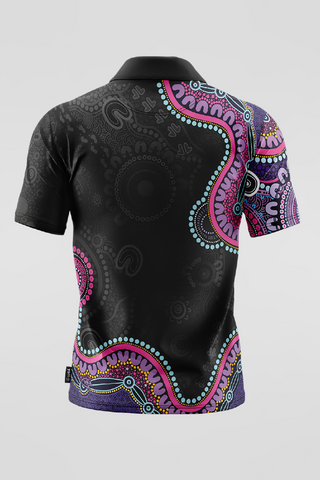 Muru To Our Biriwal (Pathway To Our Future) NAIDOC 2025 Bamboo Essence Polo Shirt