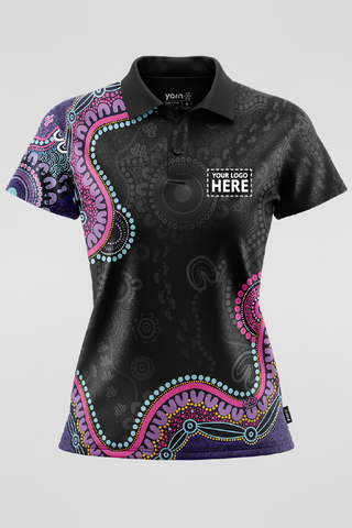 Muru To Our Biriwal (Pathway To Our Future) NAIDOC 2025 Bamboo Essence Polo Shirt