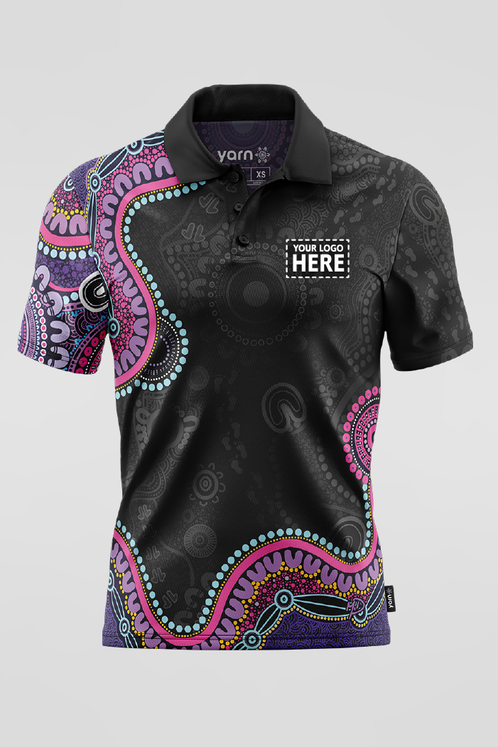 Muru To Our Biriwal (Pathway To Our Future) NAIDOC 2025 Bamboo Essence Unisex Polo Shirt
