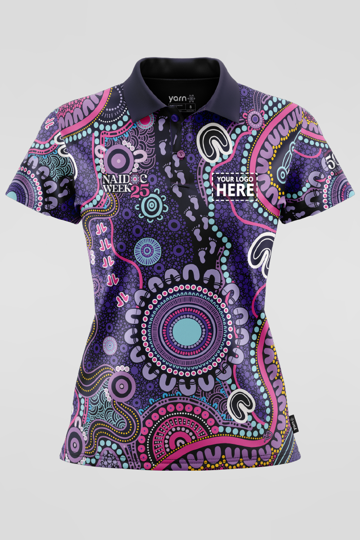 Muru To Our Biriwal (Pathway To Our Future) NAIDOC 2025 Polo Shirt