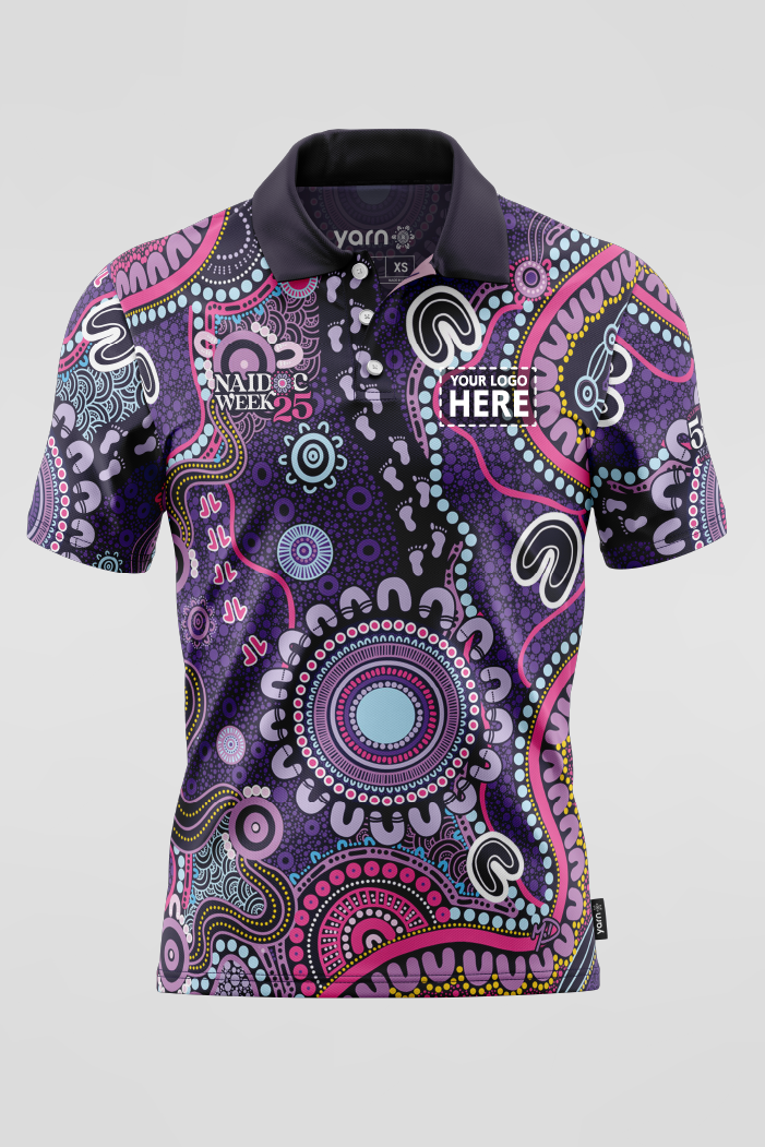 Muru To Our Biriwal (Pathway To Our Future) NAIDOC 2025 Polo Shirt