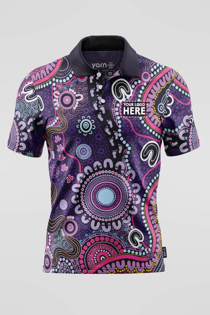 (EXPRESS) Muru To Our Biriwal (Pathway To Our Future) NAIDOC 2025 Polo Shirt - Non Badged