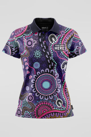 (EXPRESS) Muru To Our Biriwal (Pathway To Our Future) NAIDOC 2025 Polo Shirt - Non Badged